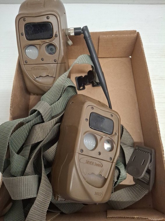 2 Cuddeback CuddeLink J-1422 Silver Series Cameras