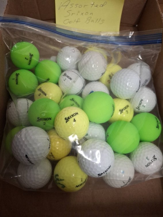Srixon Golf Balls, Mixed Colors