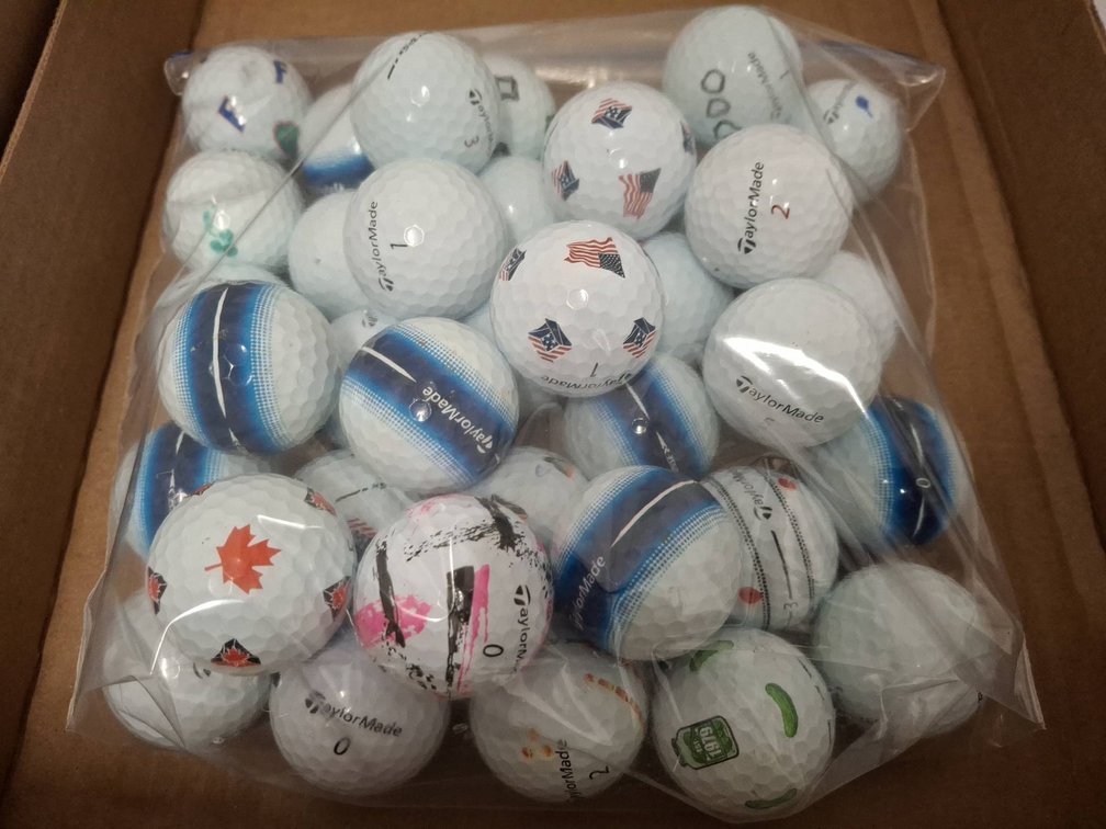 Bag Of Assorted TaylorMade Golf Balls