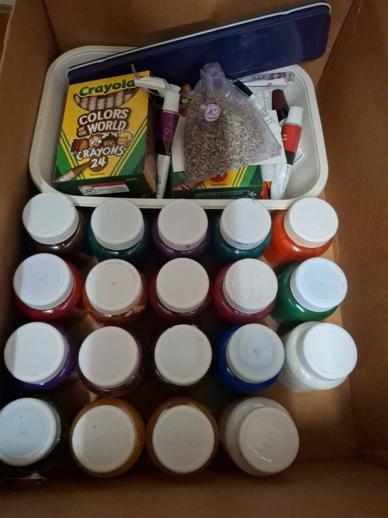 Art Supplies with Crayola Crayons