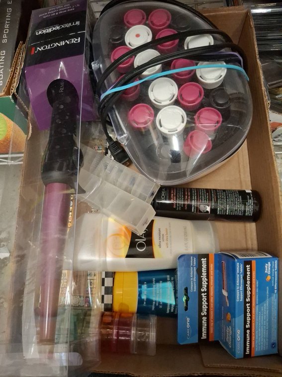 Remington Curl Wand, Hair Setters & Supplements