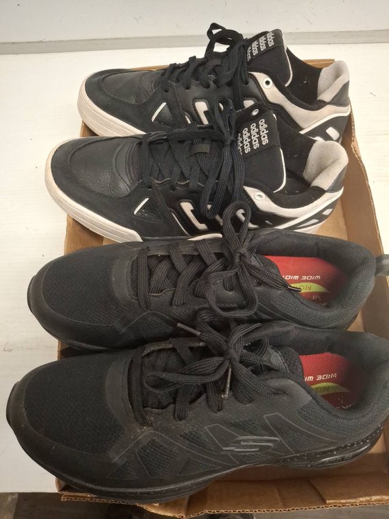 Skechers & Adidas Men’s Sneakers Size 12 Pair