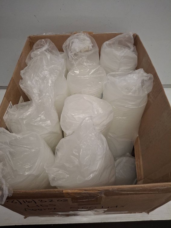 Solo MicroGourmet Snap On Plastic Lids Bulk
