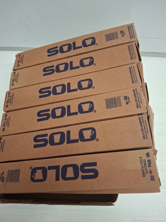 Solo No. 450 Water Cups, 100-104ml