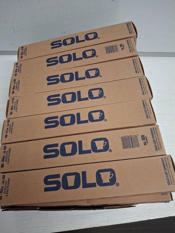 SOLO Cup Boxes 100-104ml No. 450