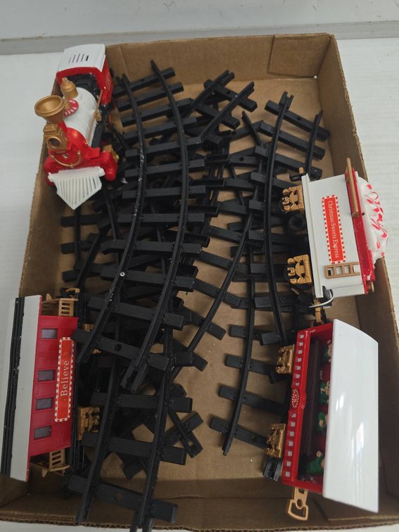 Christmas Sweets Express Train Set Cars & Track