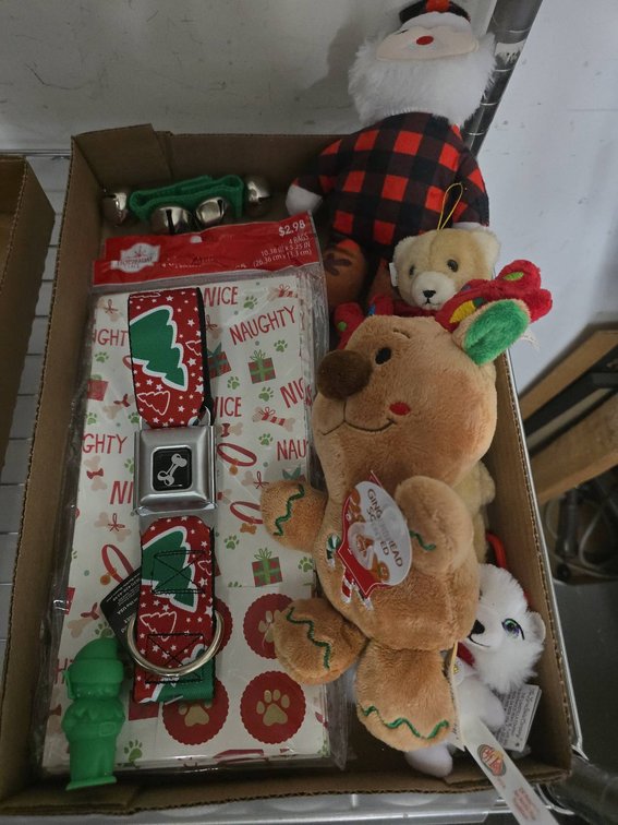 Holiday Pet Collar & Plush Toy Assortment