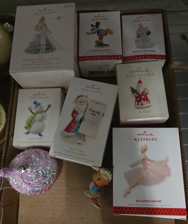 7 Hallmark Keepsake Ornaments