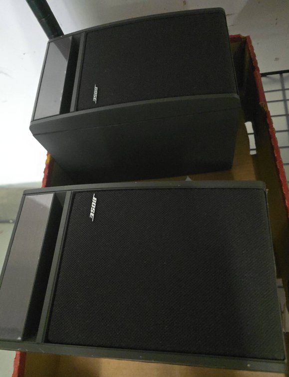 Bose 141 Pair Black Bookshelf Speakers
