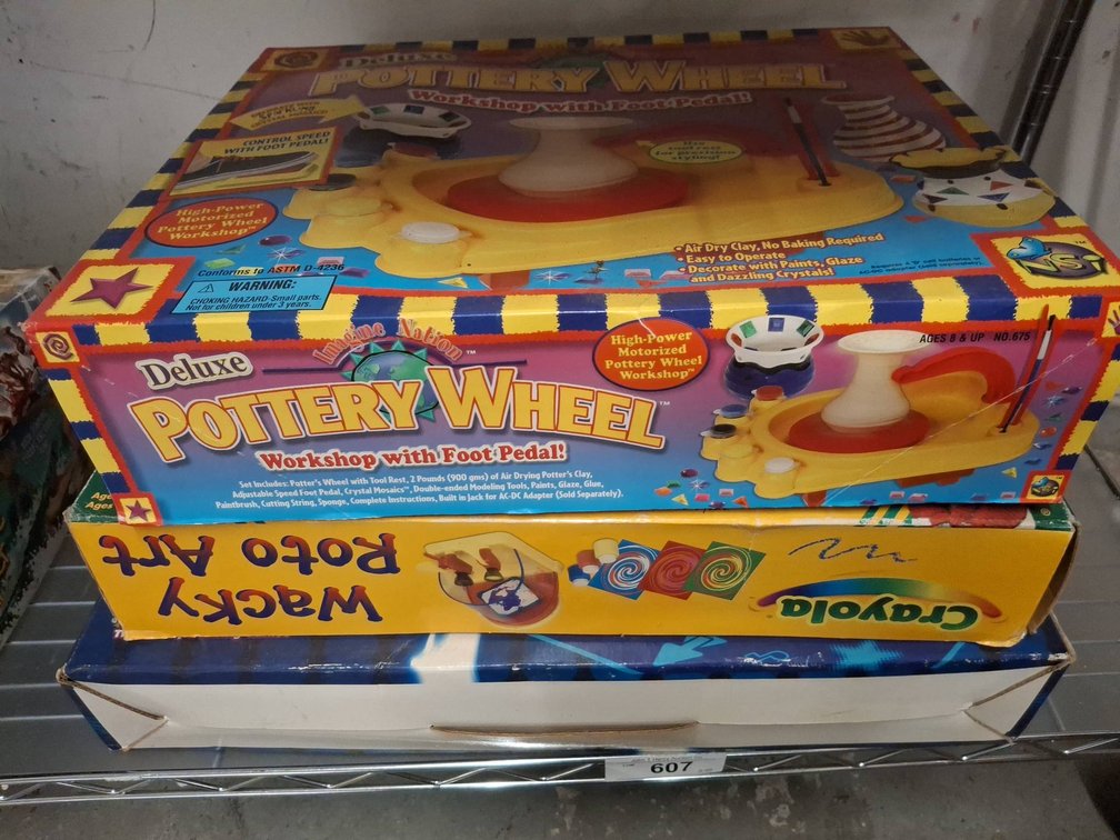 Pottery Wheel, Crayola Art, Twin Dancers Bundle