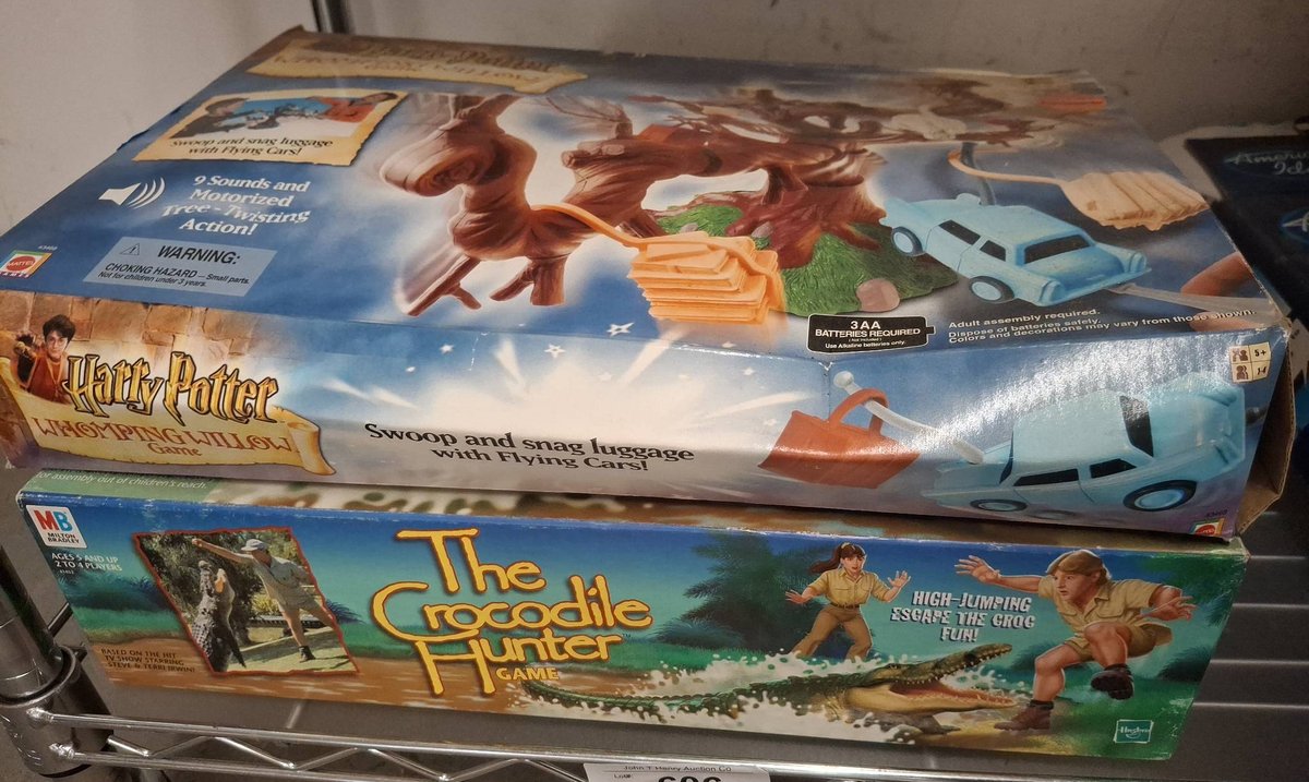 Harry Potter Whomping Willow & Croc Hunter Games