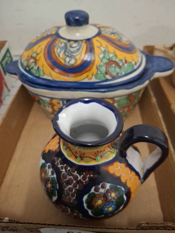 Casa Juaria Pitcher & Covered Dish Set
