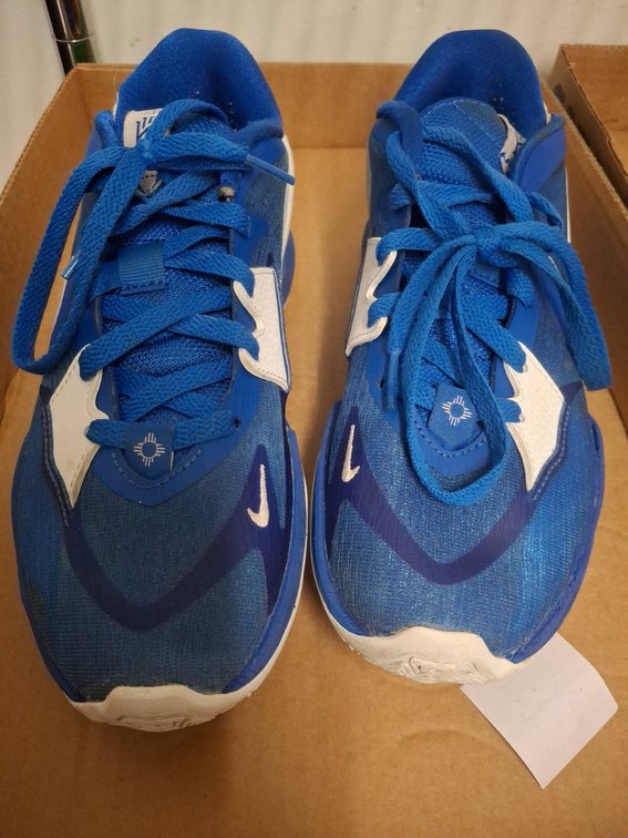 Nike Blue/White Shoes Size 5.5 US