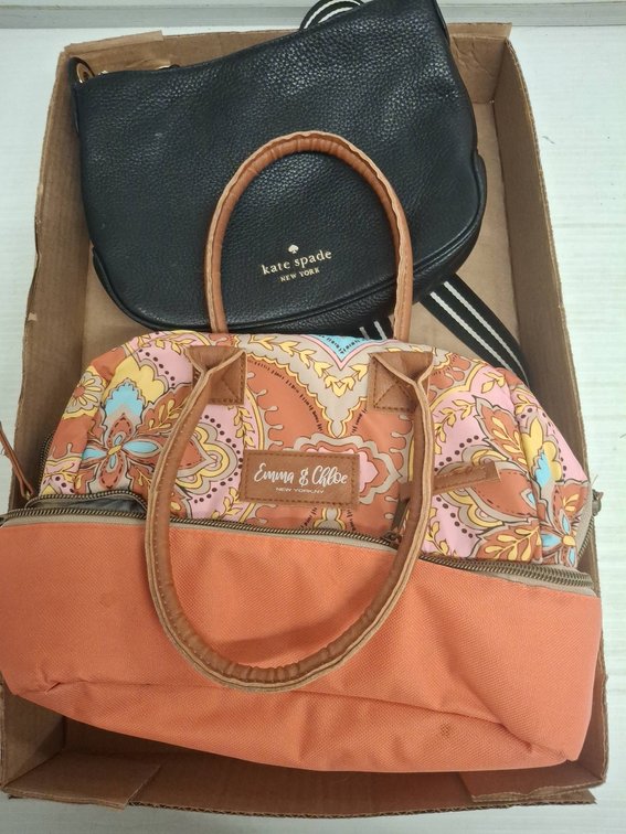 Kate Spade Black Bag & Emma & Chloe Bag