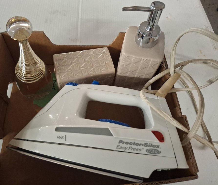 Proctor-Silex Iron, Dior Perfume, Bath Dispensers