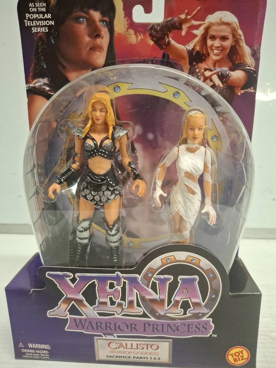 Xena Callisto Warrior Goddess Figure Set