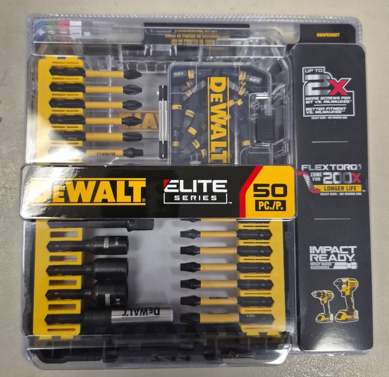 DEWALT Elite Series 50-Piece Bit Set