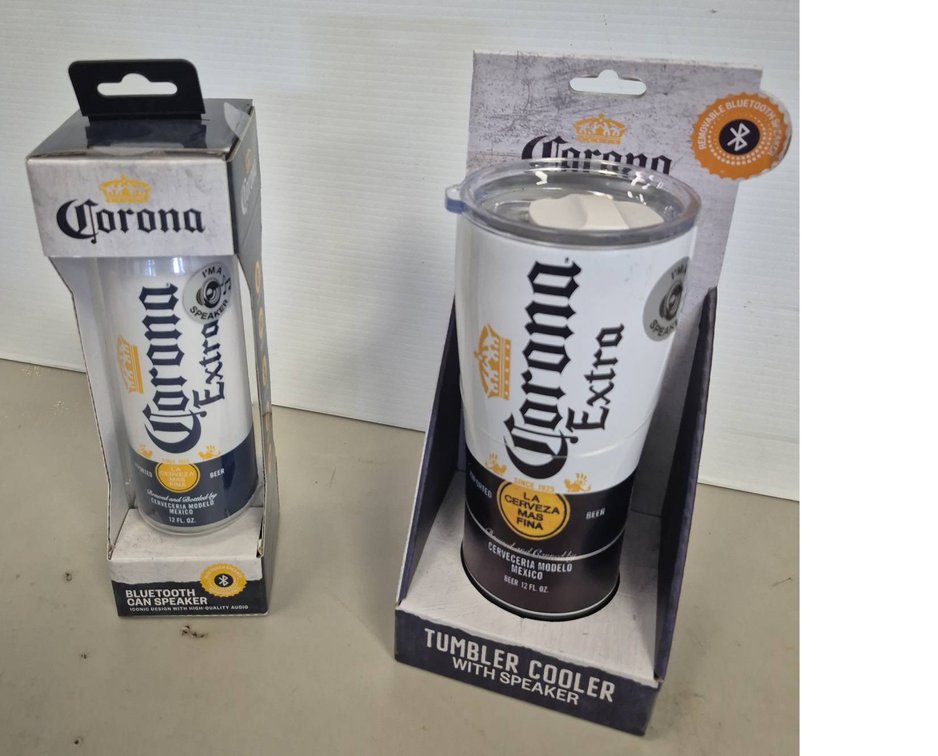 Corona Bluetooth Can Speaker & Tumbler Cooler