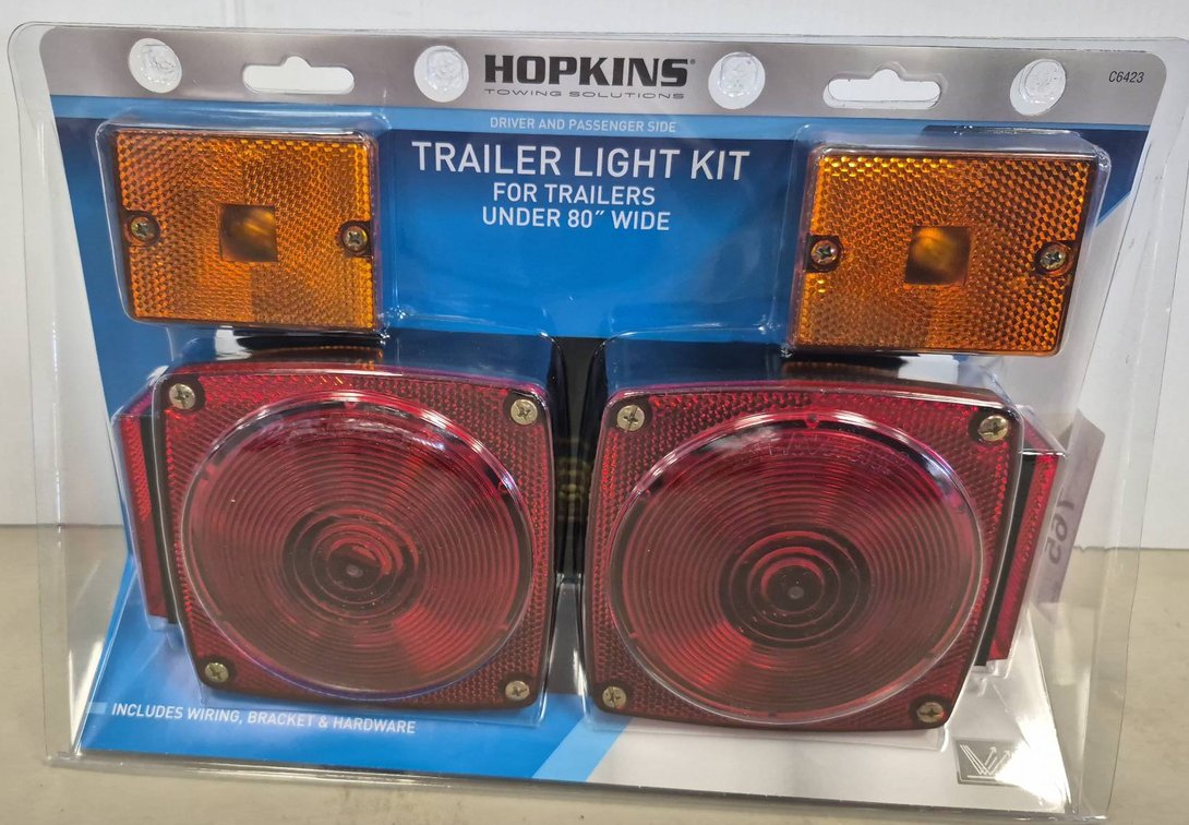 Hopkins Trailer Light Kit Under 80" Wide