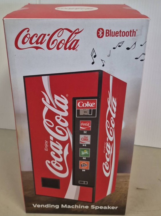 Coca-Cola Bluetooth Vending Machine Speaker