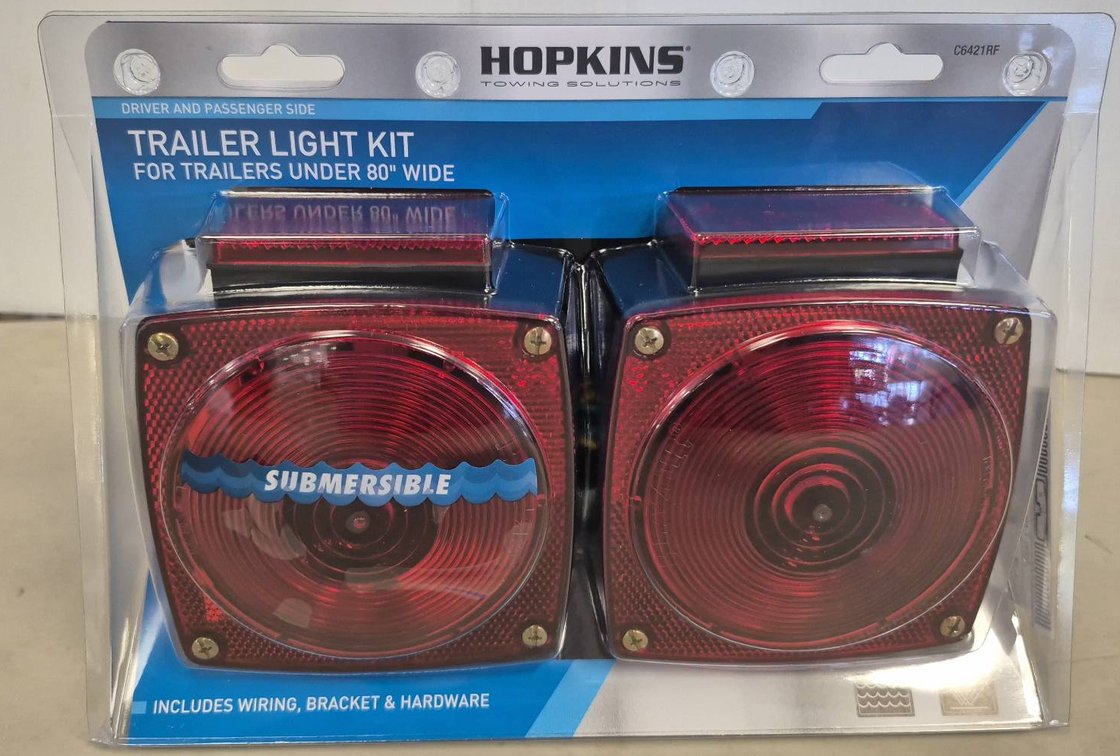 Hopkins Submersible Trailer Light Kit, Under 80"