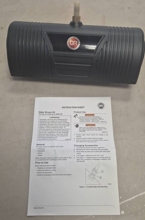 DR Water Broom Kit Up To 4000 PSI