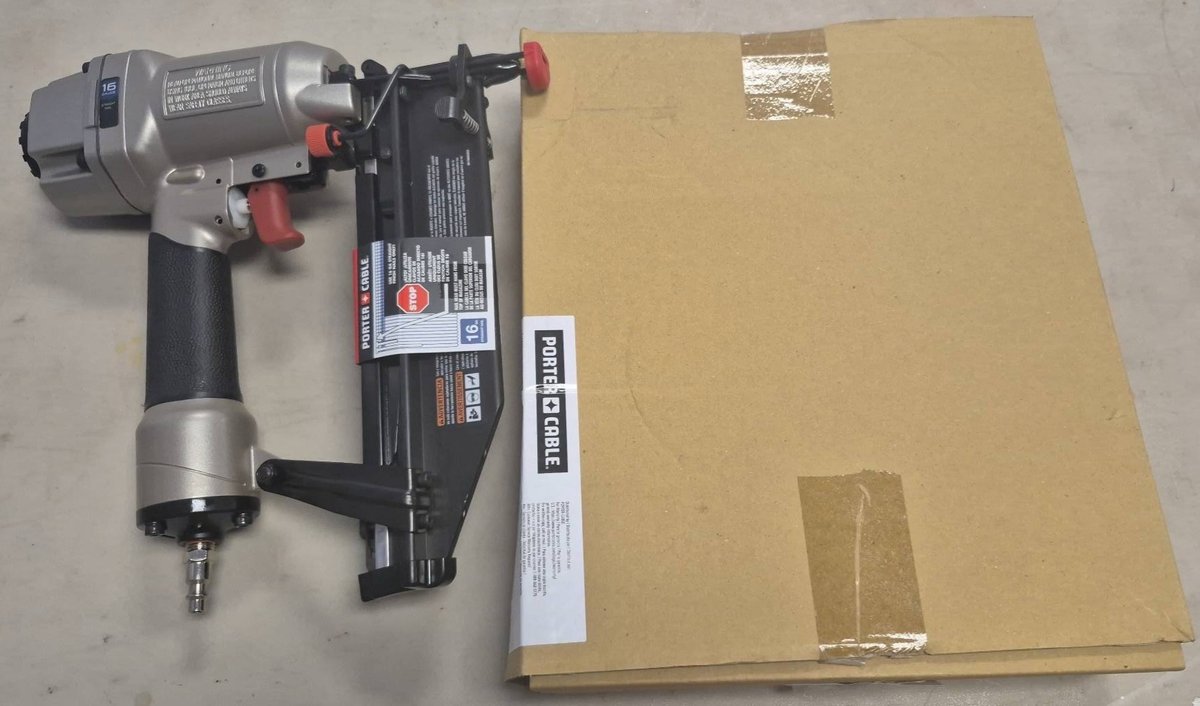 Porter-Cable 16GA Finish Nailer with Fastener Pack