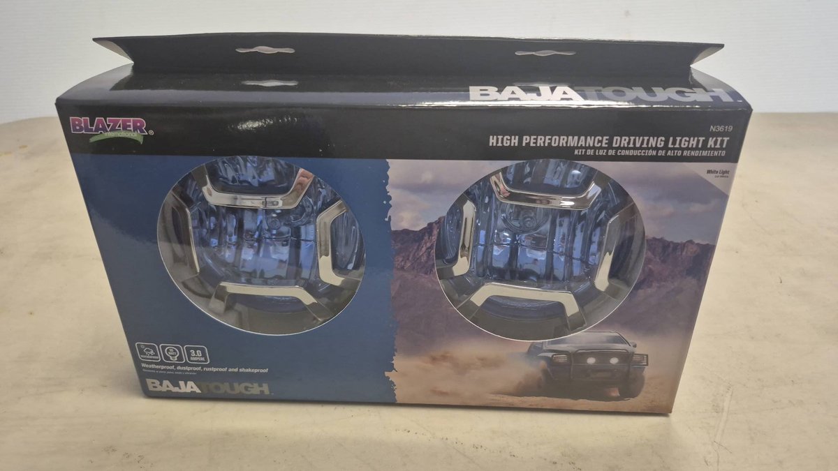Blazer Baja Tough Driving Light Kit N0879