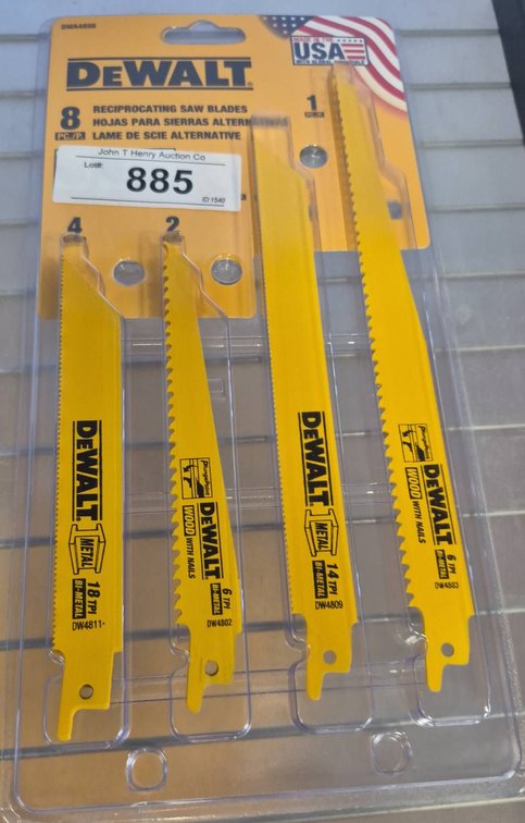 DEWALT 8-Piece Reciprocating Saw Blades Set