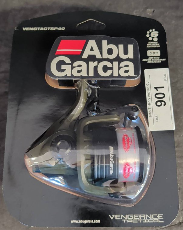 Abu Garcia Vengeance Tactical Spin Reel VENGTACTSP40