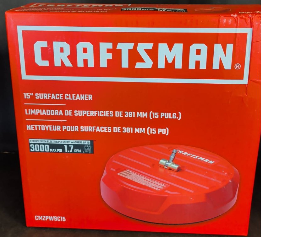 Craftsman 15" Surface Cleaner CMZPWSC15