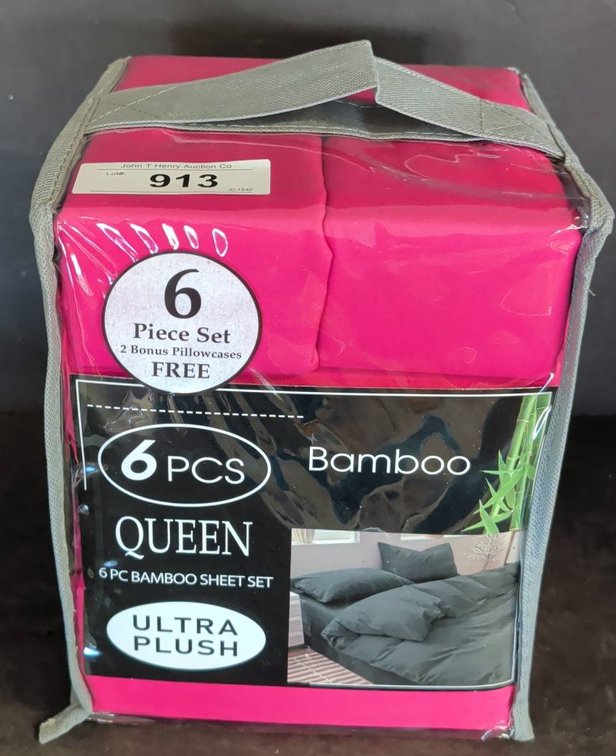 Queen 6 Pc Bamboo Ultra Plush Sheet Set Pink