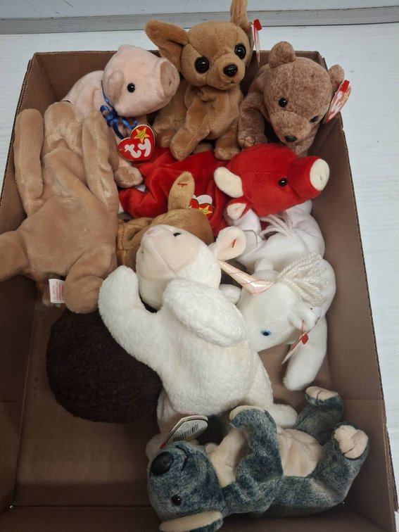 TY Beanie Babies Plush Toy Lot