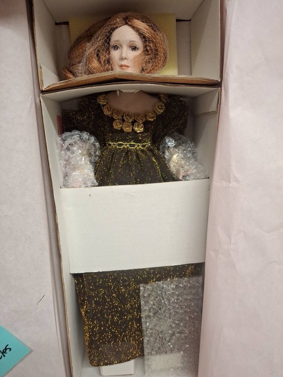 Fair Maiden Of Fairy Tales Porcelain Doll