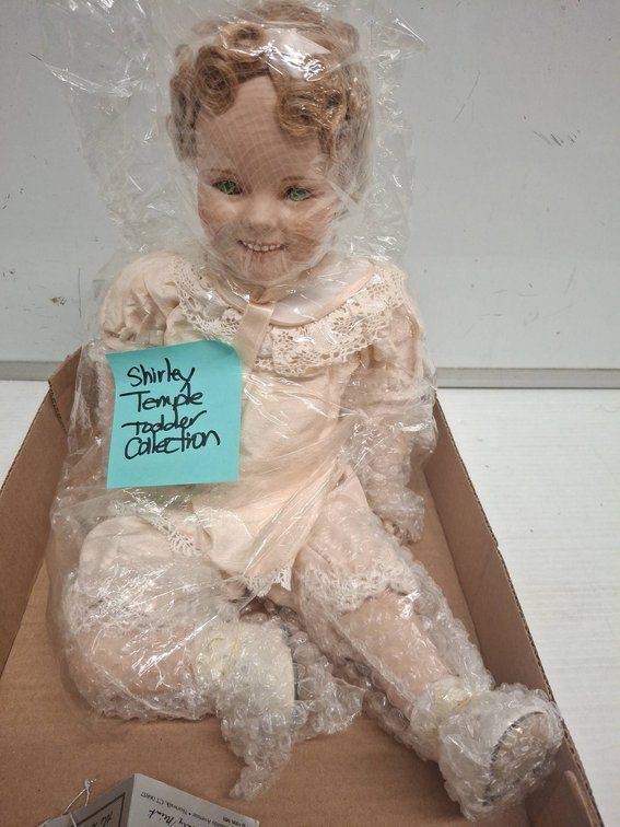 Danbury Mint Shirley Temple Toddler Doll