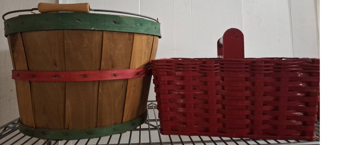 Wooden Baskets: Woven And Bushel Style