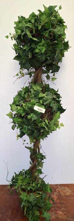 Artificial Ivy Topiary in Pot, 60 Inches Tall