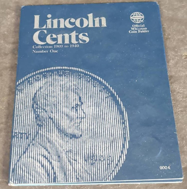 Lincoln Cents Collection 1909–1940 Whitman Book