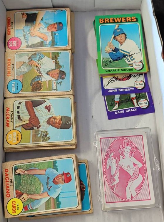 1960s-1970s Baseball Trading Cards Lot