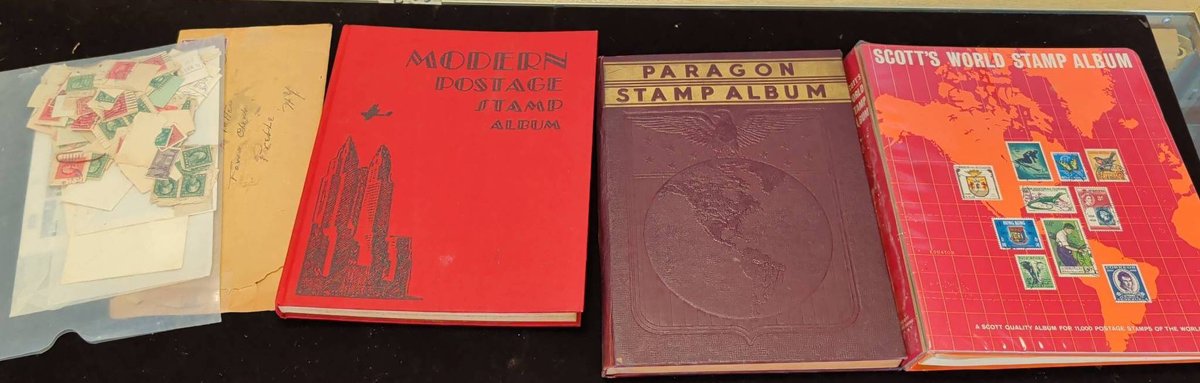 Stamp Albums and Loose Postage Stamps