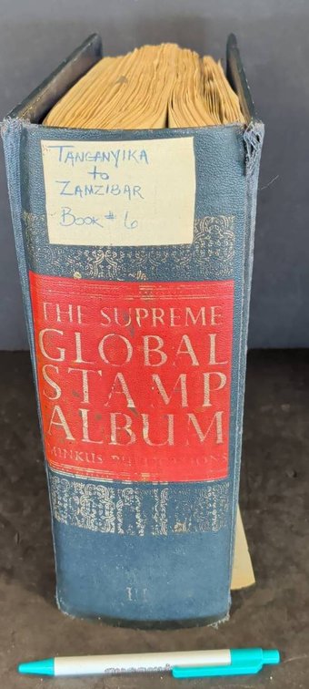 The Supreme Global Stamp Album Book #6