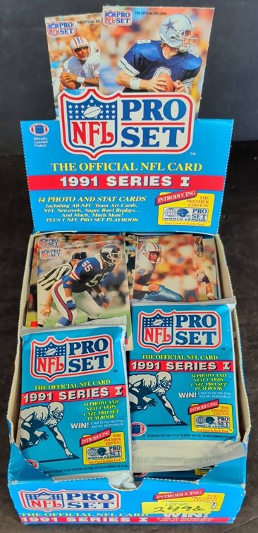 1991 Pro Set NFL Series 2 Unopened Box
