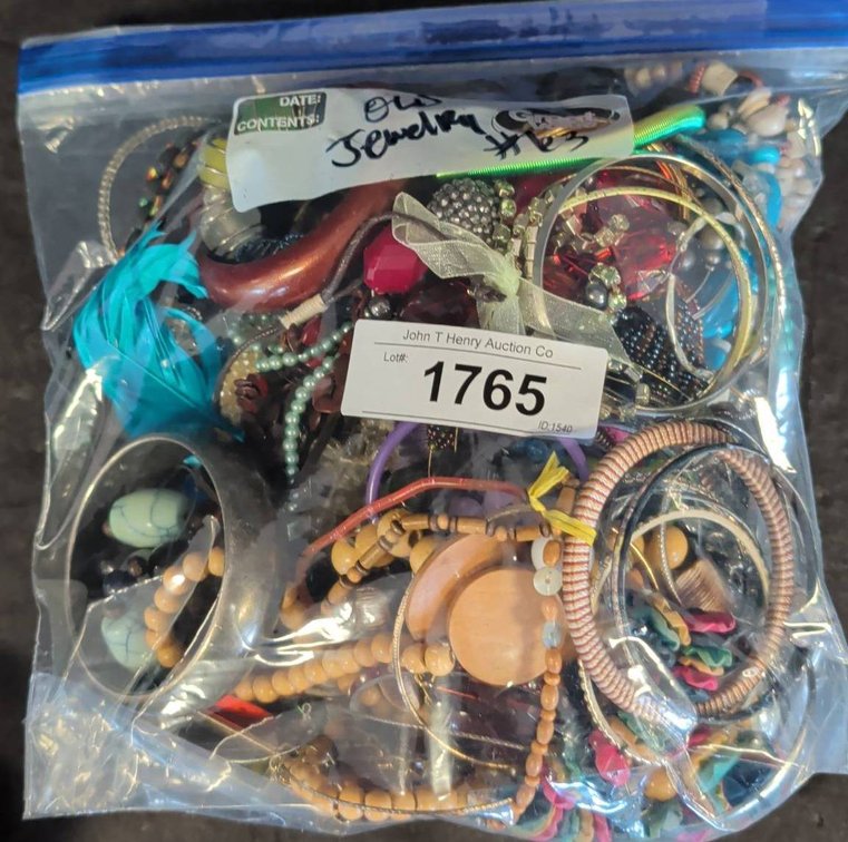 Large Bag Of Assorted Costume Jewelry