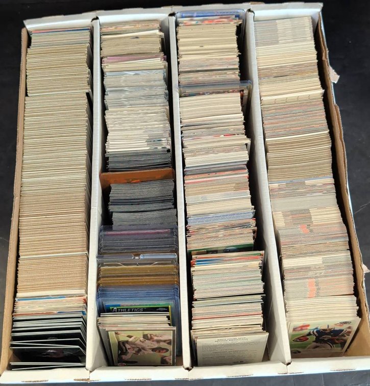 Large Sports Card Collection Assorted Box Lot