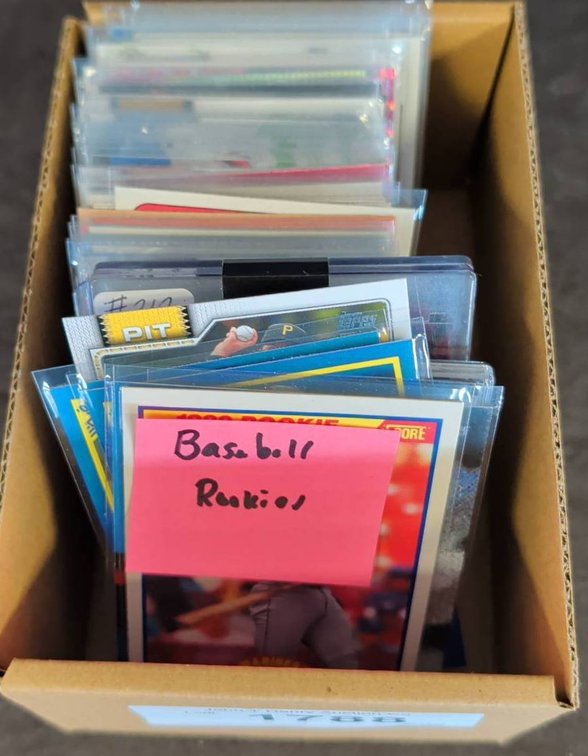 Baseball Rookie Card Collection Assorted Lot