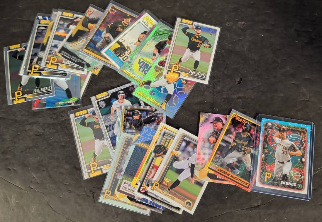 Pittsburgh Pirates Baseball Card Lot, 20+ Cards