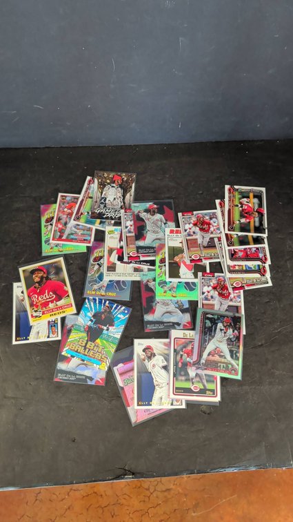Elly De La Cruz Cincinnati Reds Card Lot