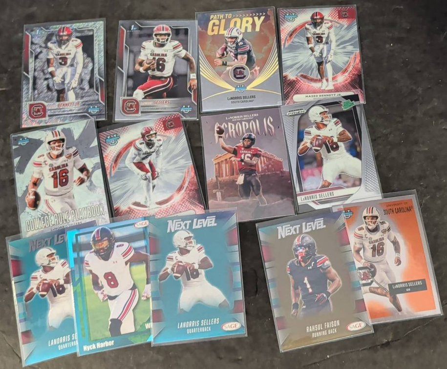 South Carolina Gamecocks Football Card Lot