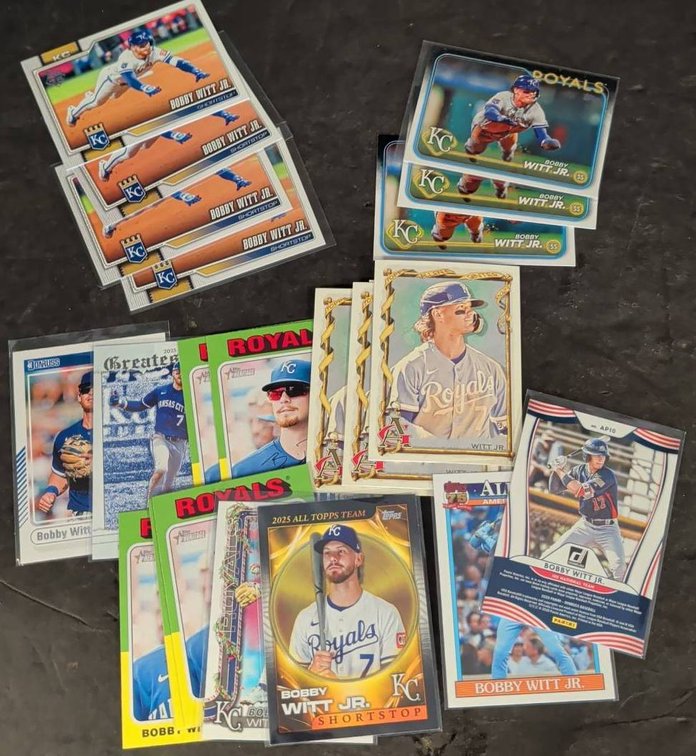 Bobby Witt Jr. Kansas City Royals Card Lot