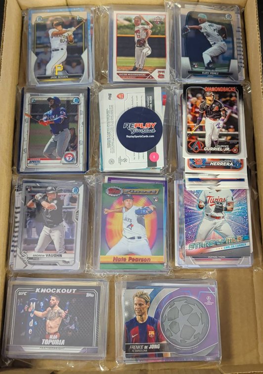 Sports Trading Card Collection, 12 Count